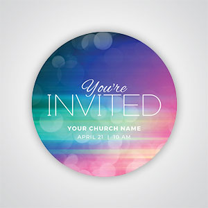Church Invitation Cards