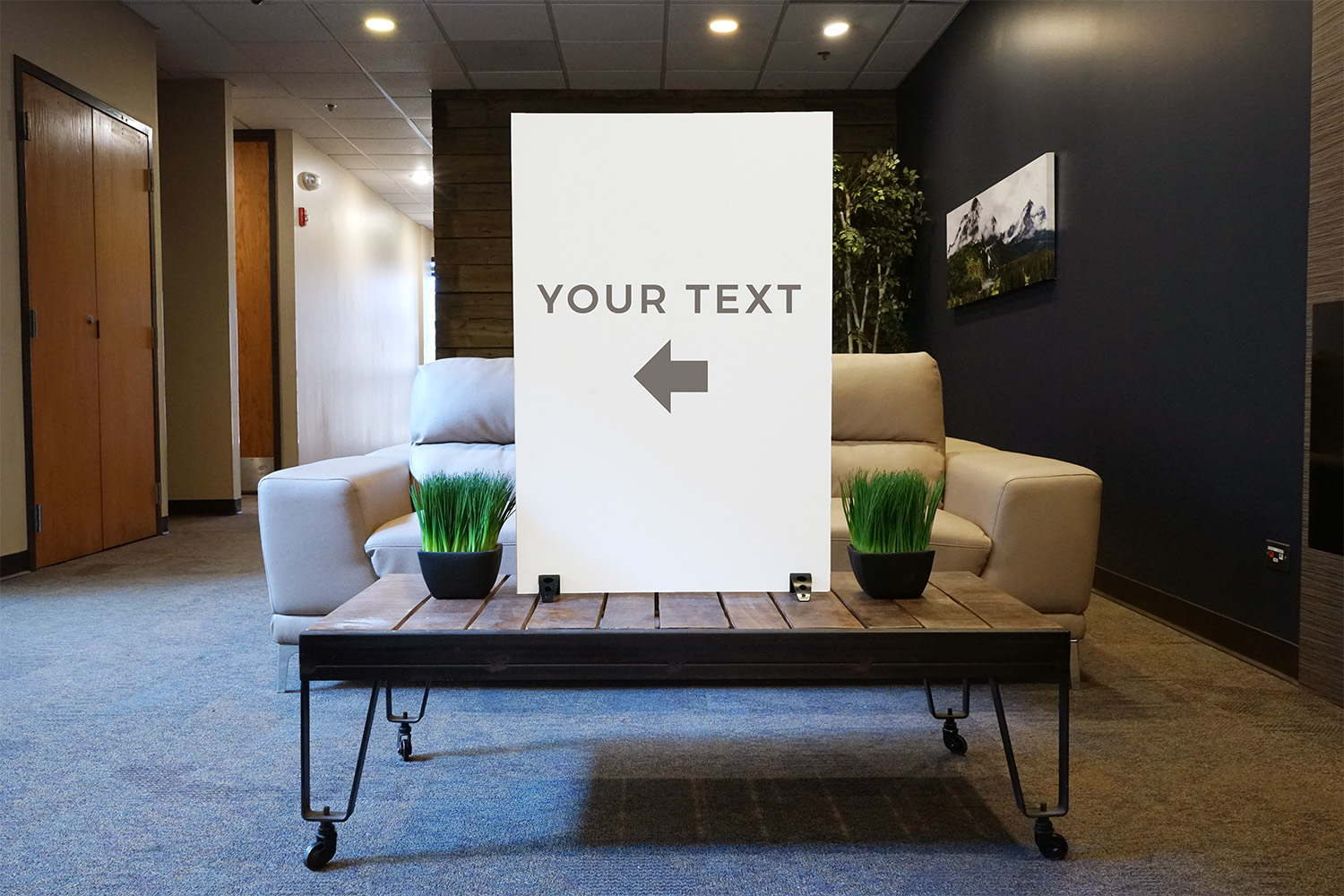 Rigid Signs, Scatter, Scatter Directional, 23 x 23 6