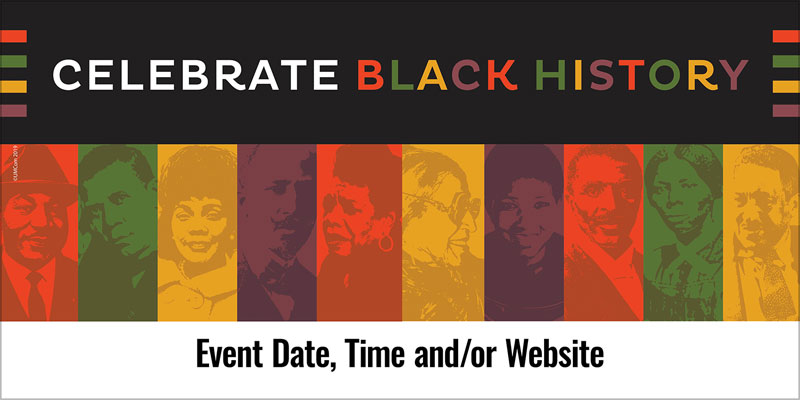 Banners, UMC Black History Month, 4' x 8'