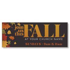 Join Us This Fall Leaves 