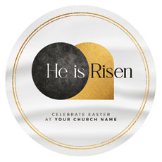 He Is Risen Gold 