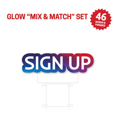 Glow Messages Sign Up 
