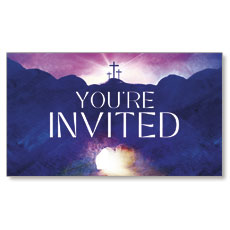 Easter Cross Tomb Invite 