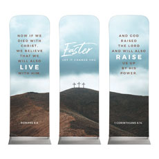 Easter Let It Change You Triptych 