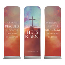 Watercolor Cross Triptych 