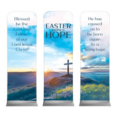 Sunrise Easter Brings Hope Triptych 