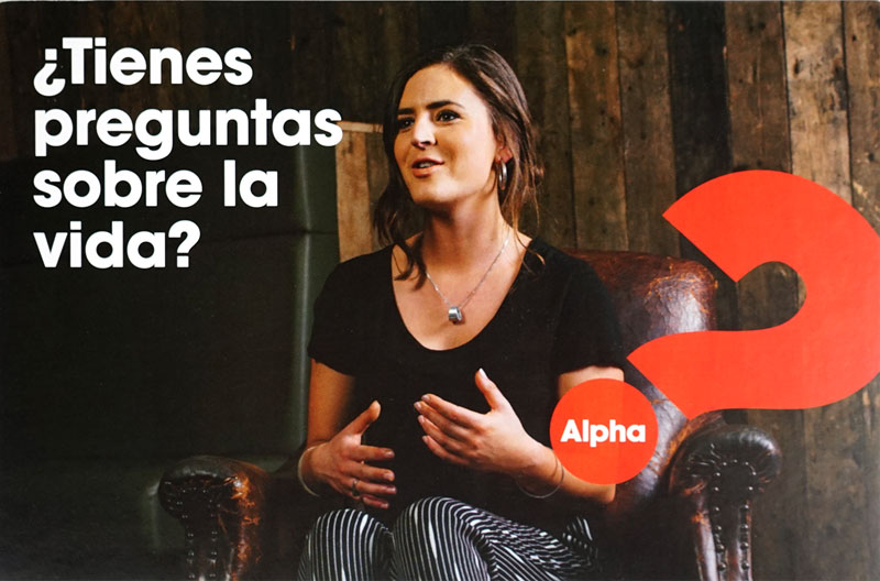 Other, Alpha, Alpha Got Questions? SPANISH Sophia Invite