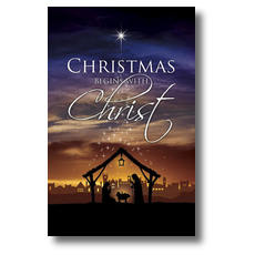 Christmas Begins Christ 
