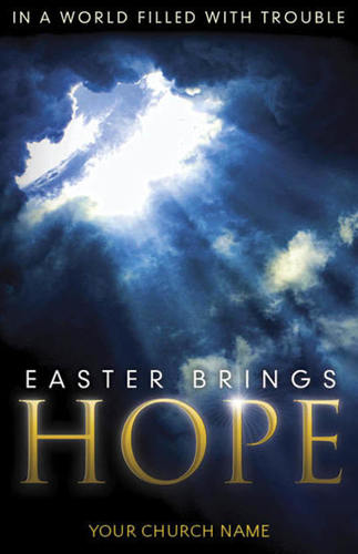 Church Postcards, Easter, Hope Breaks Through, 5.5 X 8.5
