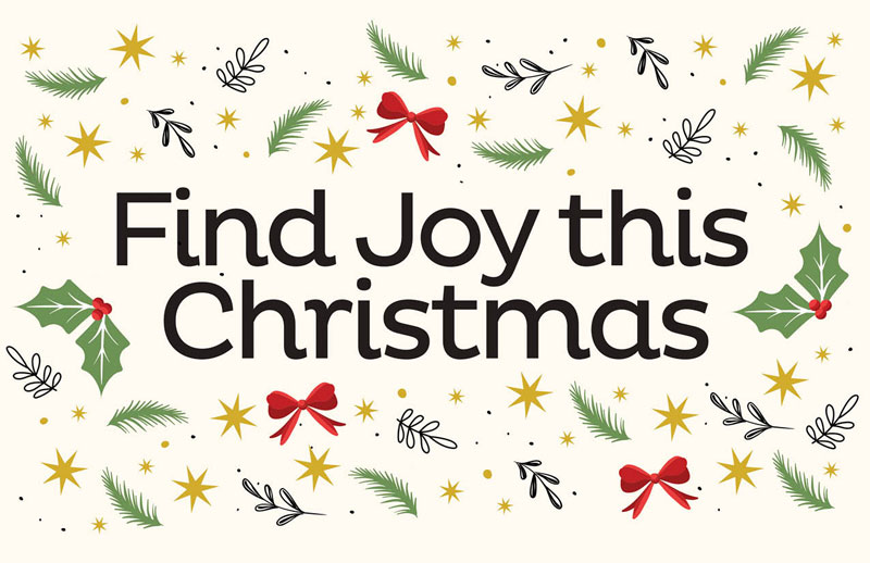 Church Postcards, Christmas, UMC Find Joy, 5.5 X 8.5