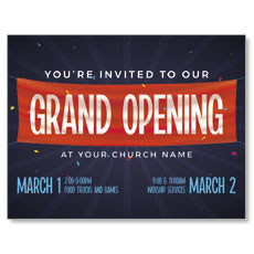 Grand Opening Banner 