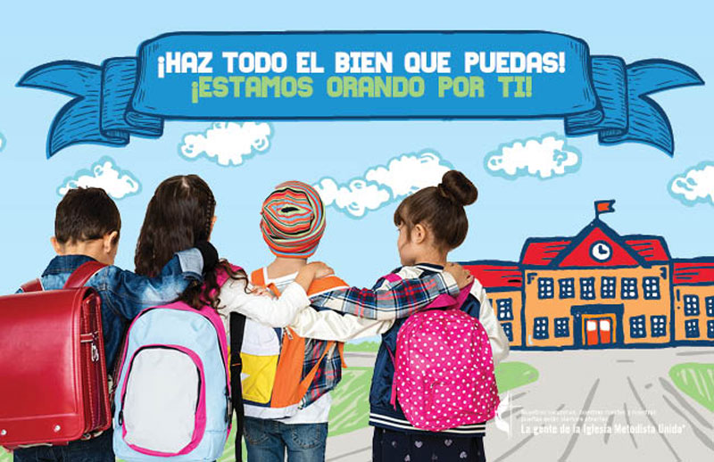 InviteCards, Welcome, UMC Kids Spanish, 4.25 x 2.75