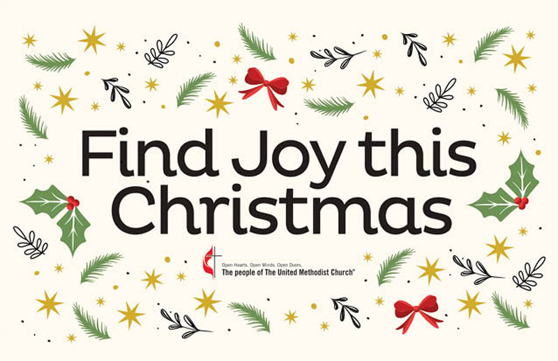 InviteCards, Christmas, UMC Find Joy, 4.25 x 2.75