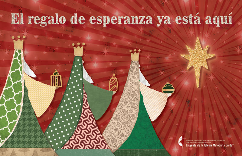 InviteCards, Christmas, UMC Wise Men Spanish, 4.25 x 2.75