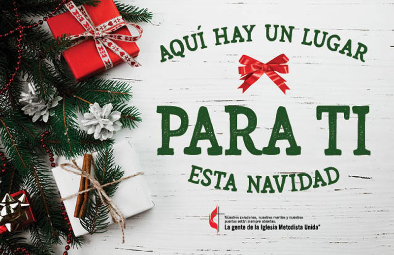 InviteCards, Christmas, UMC Place for You Christmas Spanish, 4.25 x 2.75