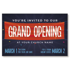 Grand Opening Banner 