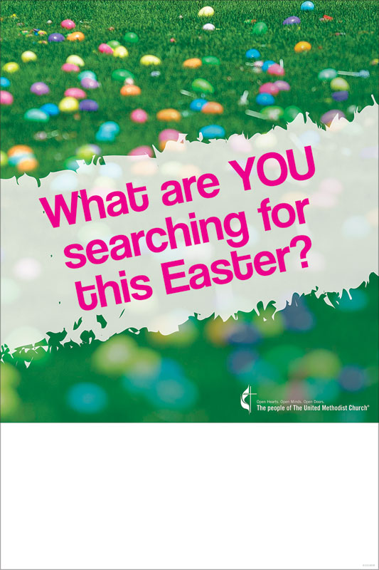 Posters, You're Invited, UMC Easter Search, 12 x 18