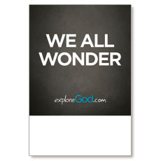 Explore God We All Wonder 
