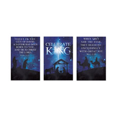 Celebrate the King Triptych 