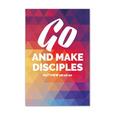 Geometric Bold Make Disciples 