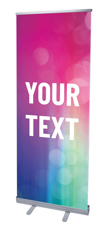 Banners, Colorful Lights Products, Colorful Lights Your Text Stacked, 2'7 x 6'7