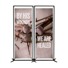 By His Wounds Pair 