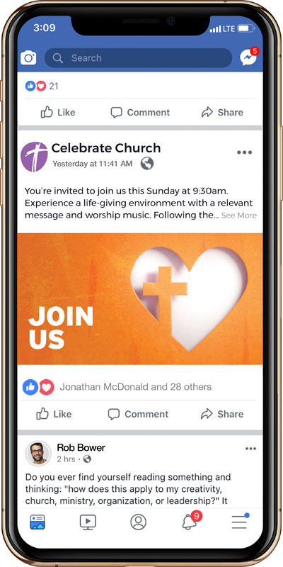 Social Ads, Fall - General, UMC Church Home Join Us