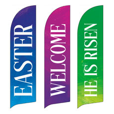 Easter Paint Flag Set 