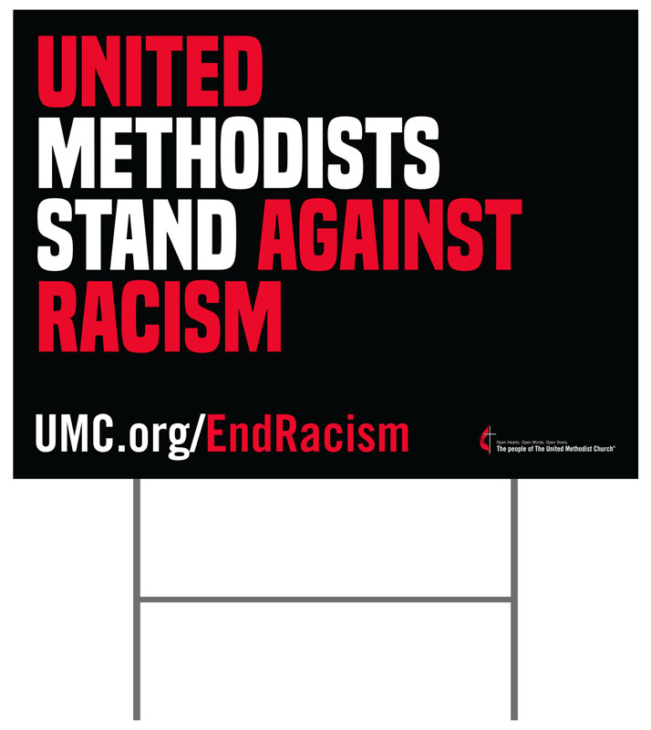 Yard Signs, UMC Stand Against Racism, 18 x 24